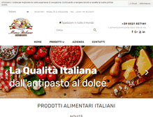 Tablet Screenshot of menuitaliano.com